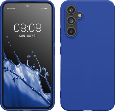 kwmobile telefoonhoesje geschikt voor Samsung Galaxy A54 5G - Hoesje voor smartphone - Back cover in Baltisch blauw