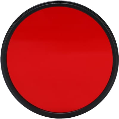 Schroefdraad Camera Lensfilter Volledig Rood Kleurfilter Optisch Glas voor Nikon Camera Lens 67mm 67mm black