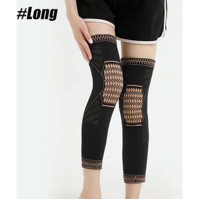 1 Paire Genouillères en Graphène Manchon de Compression - Soulagement Douleur au Genou Parfait Pour l'Arthrite Déchirure du Ménisque Douleur Articulaire