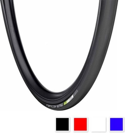 Vredestein Fortezza Senso All Weather racefiets band - Maat: 23mm, Kleur: Zwart