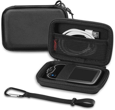 Harde Beschermhoes voor Freestyle Libre 3 / Libre Reader - Lichtgewicht Schokbestendige Draagtas met Clip en Handvat