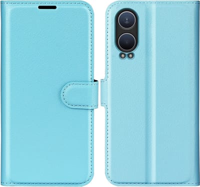 Coverup Hoesje - Geschikt voor OnePlus Nord CE4 Lite 5G Hoesje - Coverup Book Case - Lichtblauw