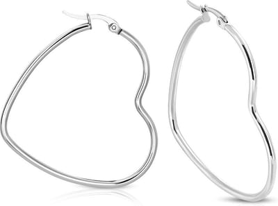 Montebello Oorbellen Ayden L - 316L Staal PVD - Hart - ∅55mm