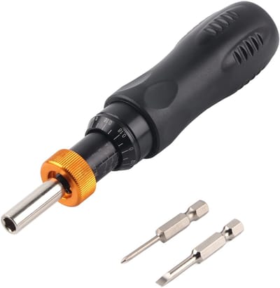 Allecto - Torque Schroevendraaier - Precisie Reparatie - Voor Montage - Duurzaam ontwerp - Handgereedschap - Nauwkeurig afstellen - Geschikt voor e...