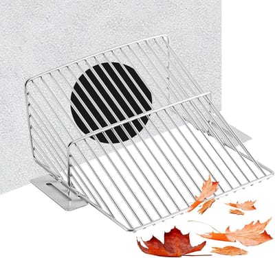 Vloerafvoer Wandzijde - Afvoerputje Balkon - Snel Water Afvoeren - Anti-verstopping Ontwerp - Zilverkleurig