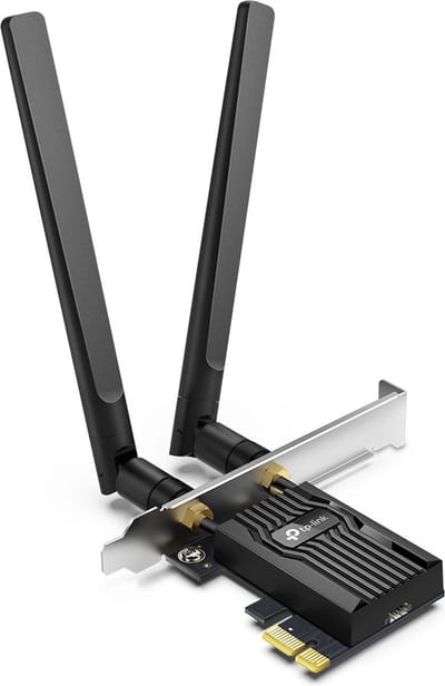 TP-Link Archer TX55E AX3000 Wi-Fi 6 Bluetooth 5.2 PCIe AV / multimedia paneel