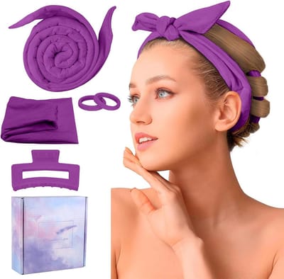 Hittevrije Krulspelden - Zonder Warmte - Haar Krullen - Zacht Velours Materiaal - 200 g - Velours