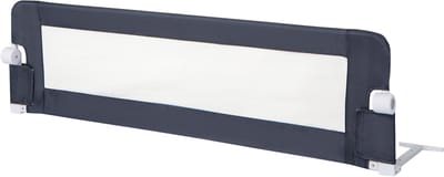 COSTWAY Bedhekje inklapbaar, bedbeschermingshek met verstelbare riemen, één-klik vouwen, valbeveiliging, bed, 180 graden, opvouwbaar, voor boxspringbed, ouderbed, kinderbed