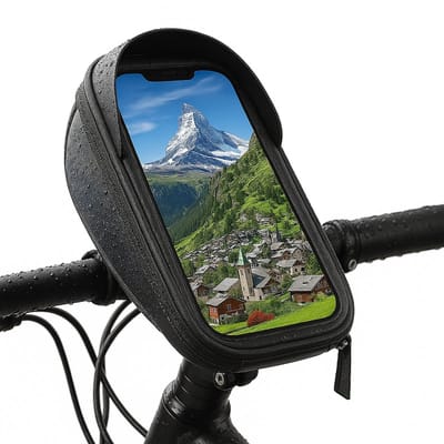 Telefoonhouder Fiets Universeel | Fiets / Racefiets / Mountainbike | Waterdicht | Universeel | Fietshouder | FIets Telefoon Houder | Waterdicht | Houder Fiets Telefoon | Fietstas
