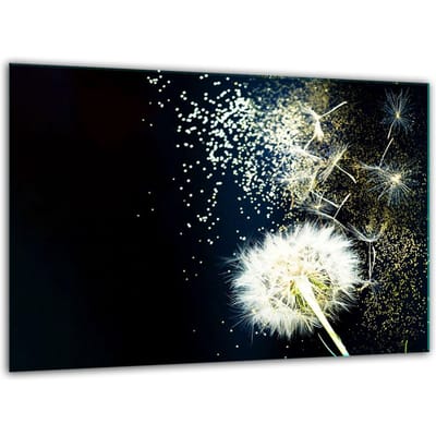 TMK ArtDeko Serie - Snijplank - 30x22 cm - Gehard Glas - Kwartronde Randen