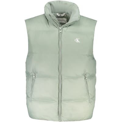 Gewatteerde Vest met Hoge Hals