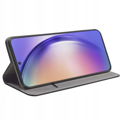 Jaym, Hoesje geschikt voor Samsung Galaxy A54 5G - Magnetisch Folio met Standaard, Zwart