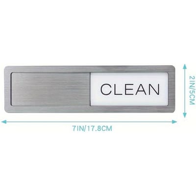 Aimant Acrylique pour Lave-Vaisselle - Indicateur Coulissant Facile Propre/Sale, Accessoire de Cuisine Solide & Élégant