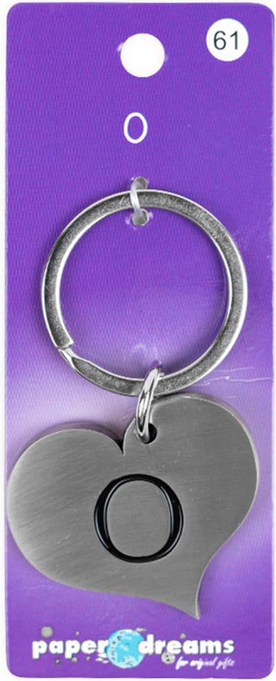 Hart sleutelhanger - O