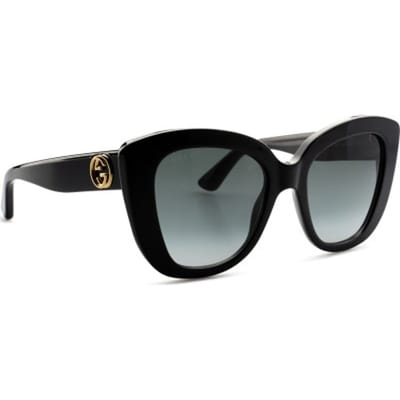Gucci zonnebril GG0327S 001 Zwart grijze gradiënt