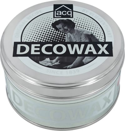 Lacq Decowax Chalky White - Decoratieve Interieurwas - Wax- 370 ML - Hout- Vloeren - Meubels