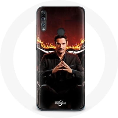 Coque - Huawei - P30 Lite - Lucifer Morningstar - Souple - Noir - Mixte