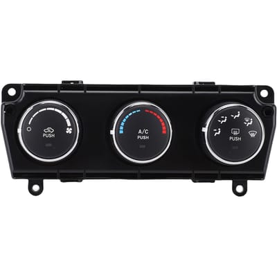AC Verwarming Klimaatregeling Paneel 55111168AI Airconditioning Bedieningseenheid Schakelaar Vervanging voor Wrangler 2011 2013 black
