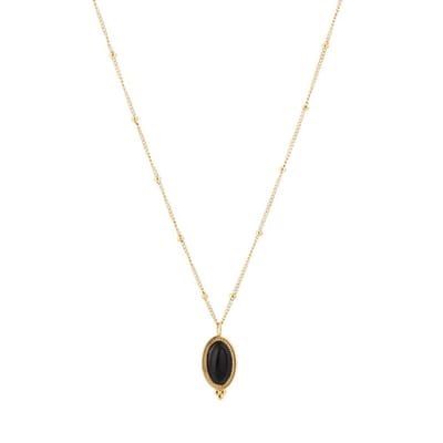 Bijoutheek Collier Tribal Dots Black