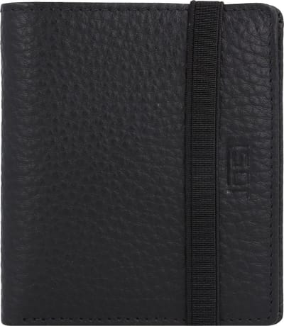 Jost Stockholm Portemonnee Leer 9 cm - Jongens - Staand formaat - schwarz