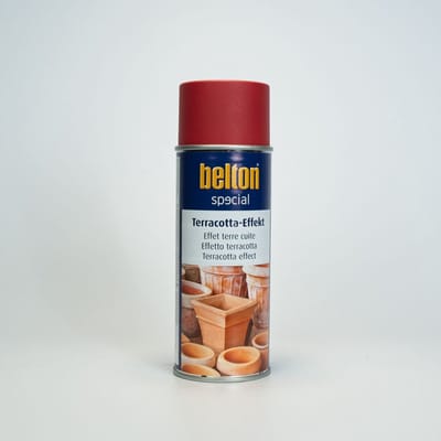 Spuitbus terracotte effect oriënt rood Belton 400 ml