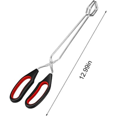 BBQ Gereedschap Barbecue Schaar Tang Gegrild Voedsel Tang Lange Handvat Schaar BBQ Brood Braad Clip Keuken Bak Tangen BBQ Accessoires