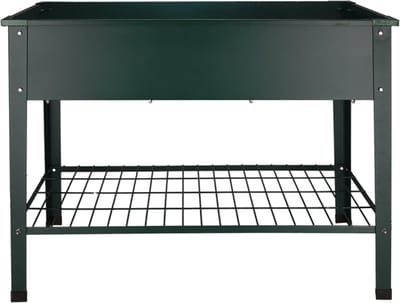 Esschert Design - Verhoogde kweekbak - metaal - groen - L