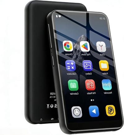 MP3 Speler - Muziekspeler Media - Muziek Luisteren - Android 13 WiFi - 160 GB - Zwart