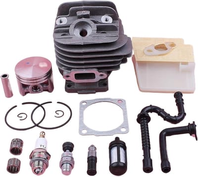 Cilinder Zuiger Set - Kettingzaag Onderdeel - Motor Onderhoud - Verbeterde Uitlaatstroom - 447 mm - Niet gespecificeerd