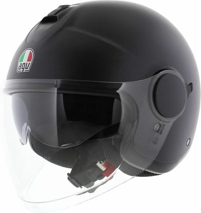 AGV Eteres Jethelm Mono mat zwart