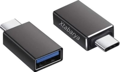 2X USB 3.1 Type C naar USB 3.0 OTG Adapter | Geschikt voor iPhone, Macbook en Chromebook - zwart