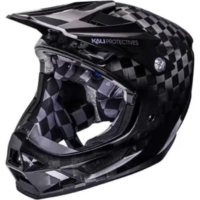 Koolstofhelm Kali Protectives Trinity