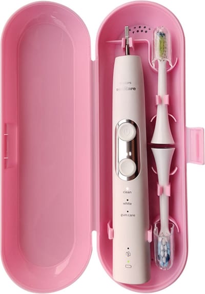 Reisetui Elektrische Tandenborstel - Tandenborstel Koker - Geschikt voor Oral B - Roze