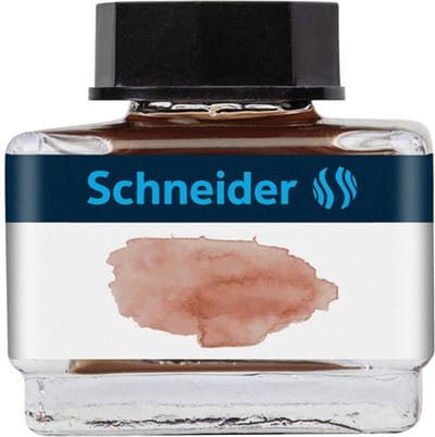Schneider inktpotje - inhoud 15ml - pastel Cognac - S-6937