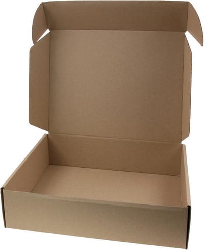 50 x Ecologische Bruine Postdozen/ Verzenddozen 10 X 10 X 4 Cm / Doosjes karton / Geschenk verpakking /