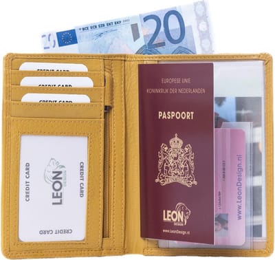 Paspoort Hoesje - Card Holder - Travel - Paspoorthouder - Travel Organizer - Reisportemonnee - Paspoorthoes - Travel Wallet - Paspoorthoezen - Reisdocumenten Organizer - Paspoort Tasje - Paspoort - Mapje - Paspoort Houder - Paspoort Cover - Cadeau