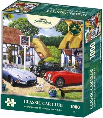 Classic Car Club Puzzel 1000 Stukjes
