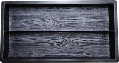 Betonmallen Rechthoekig - Terrasplaten Gieten - Tuinpad Aanleggen - Herbruikbaar Materiaal - 60x30x55cm - zwart