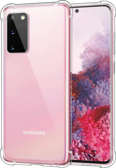 Hoesje geschikt voor Samsung Galaxy S20 - Back Cover Transparant Shockproof