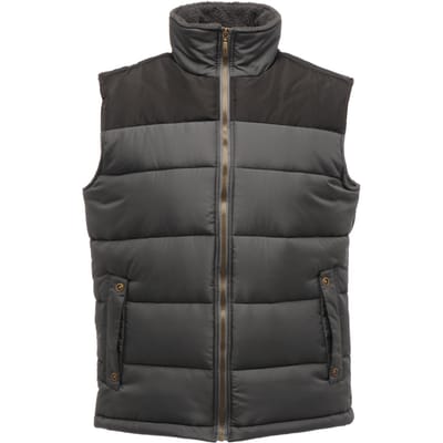 Regatta Heren Standout Altoona Geïsoleerd Bodywarmer Jasje (Afdichting Grijs/Zwart)