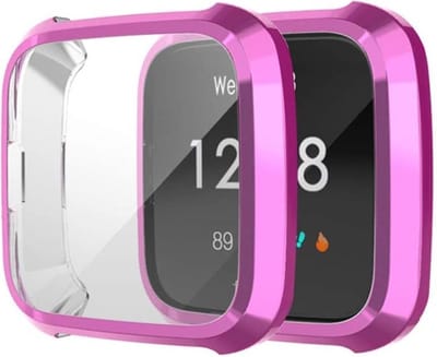 YPCd FitBit Versa Lite Siliconen Case - Paars