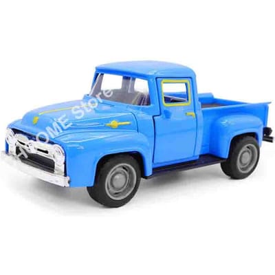 1:Modèle de voiture camionnette classique échelle 32 Alliage à rétrofriction Moulé sous pression & Véhicule Jouet Pour Garçons Enfants Collection de Noël Voiture Jouet