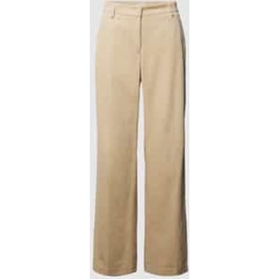 Wide fit corduroy broek van puur katoen, model 'MAHLIA'