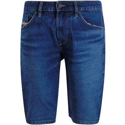 Diesel Heren Slim Shorts (Blauwe Denim)