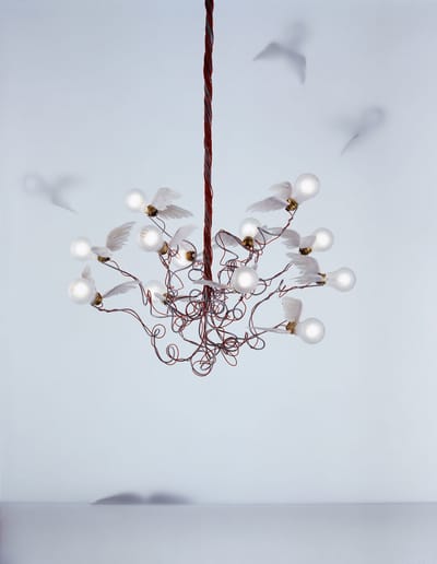 Ingo Maurer Birdie led Hanglamp - rood
