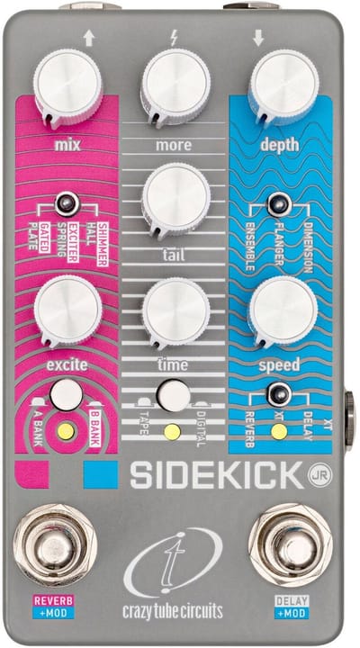 Crazy Tube Circuits Sidekick Jr multi-effect stompbox