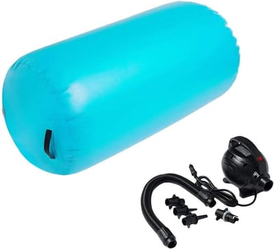 Grote Opblaasbare Trainingsrol (100cm) - Ideaal voor Gymnastiek, Pilates, Yoga en CrossFit