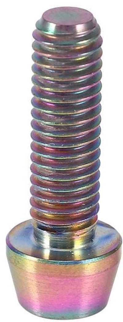 Dailygoods- Titanium Bouten M6X16/20 - 6 stuks - Lichtgewicht - Corrosiebestendig - Duurzaam - Geschikt voor Fiets/Motorfiets - Fietsbout
