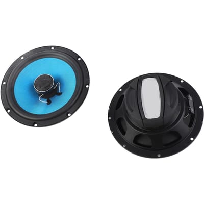 Haut-parleurs coaxiaux de voiture 2 voies 6,5 pouces 30 W 4 Ohms HIFI Haut-parleur coaxial pleine gamme Haut-parleur stéréo de porte de voiture black