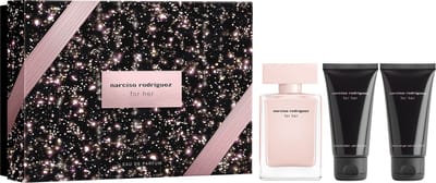 NARCISO RODRIGUEZ - For Her Eau de Parfum Fragrance Set - 3 st - Dames set eau de parfum